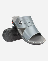 Luxury-medical-slipper-made-of-natural-leather-grey-color-Image-of-the-sole