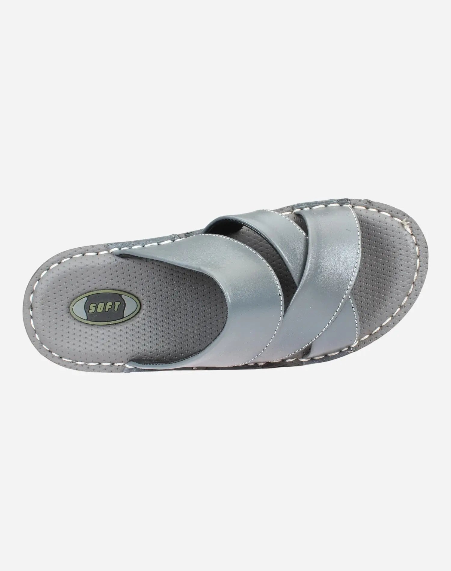 Men-Casual-Slippers-Grey-Image-from-Top