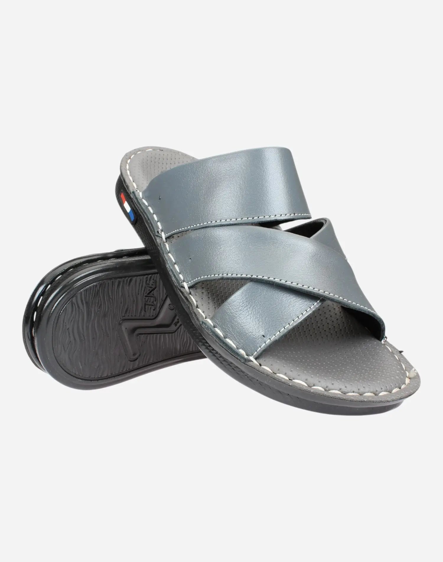 Men-Casual-Slippers-Grey-Image-of-the-sole