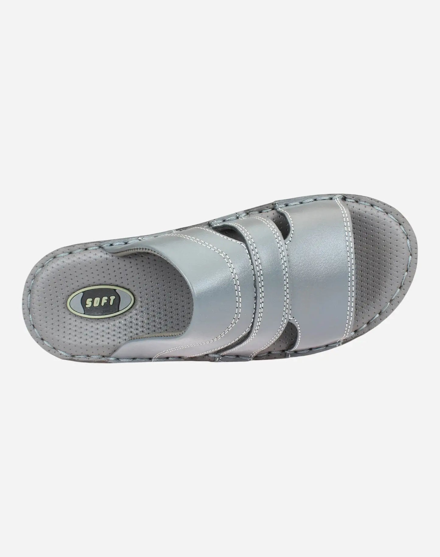 Men-Stylish-Medical-Slippers-Grey-Image-from-Top