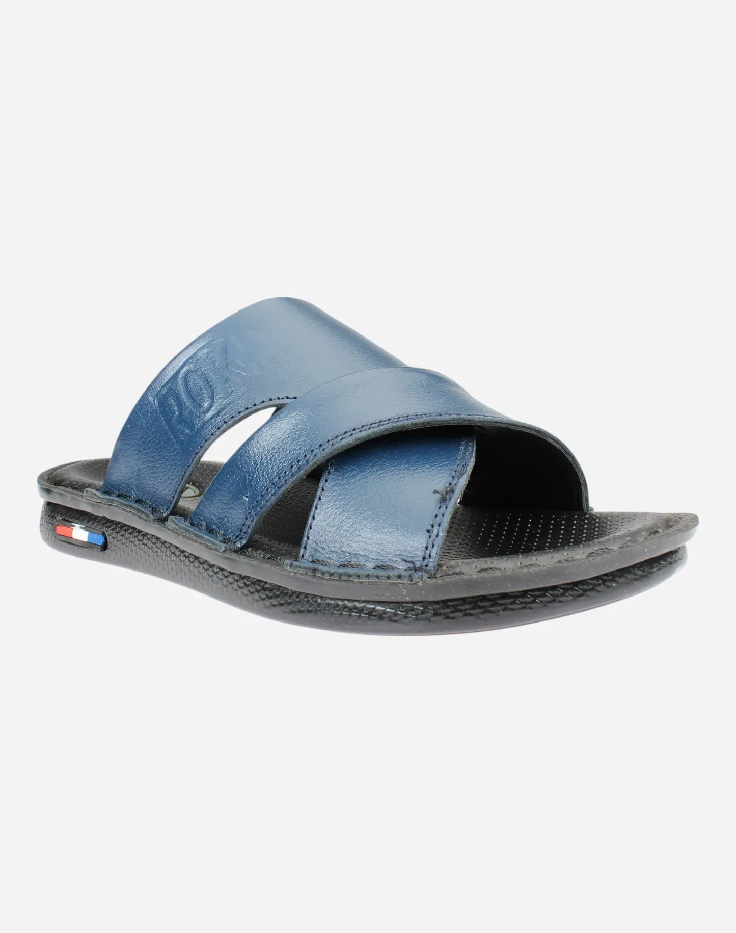 Men's-Casual-Comfortable-Slippers-Navy-Image